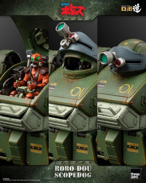 Scopedog ROBO-DOU | Armored Trooper Votoms | threezero