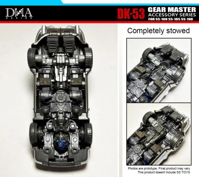 DK-53 Upgrade Kit for Transformers Studio Series SS-100, SS-105, and SS-108 | Dna Design | Upgrade Kit