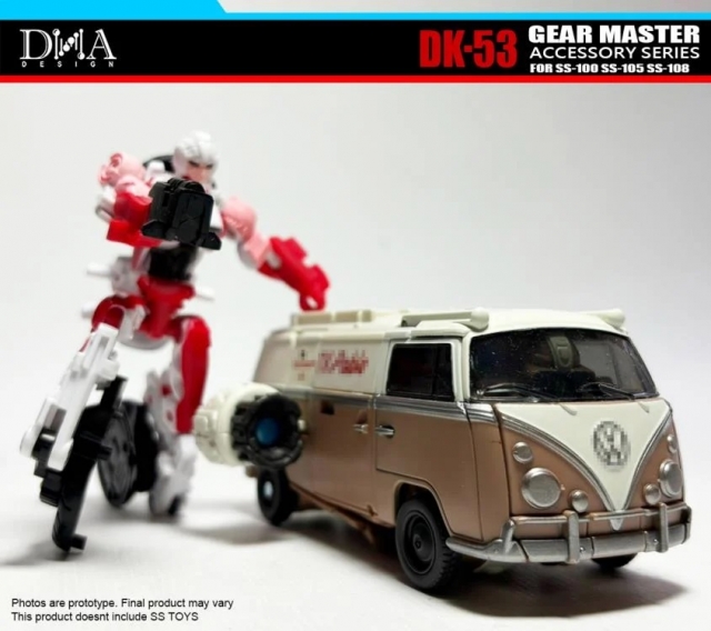 DK-53 Upgrade Kit for Transformers Studio Series SS-100, SS-105, and SS-108 | Dna Design | Upgrade Kit