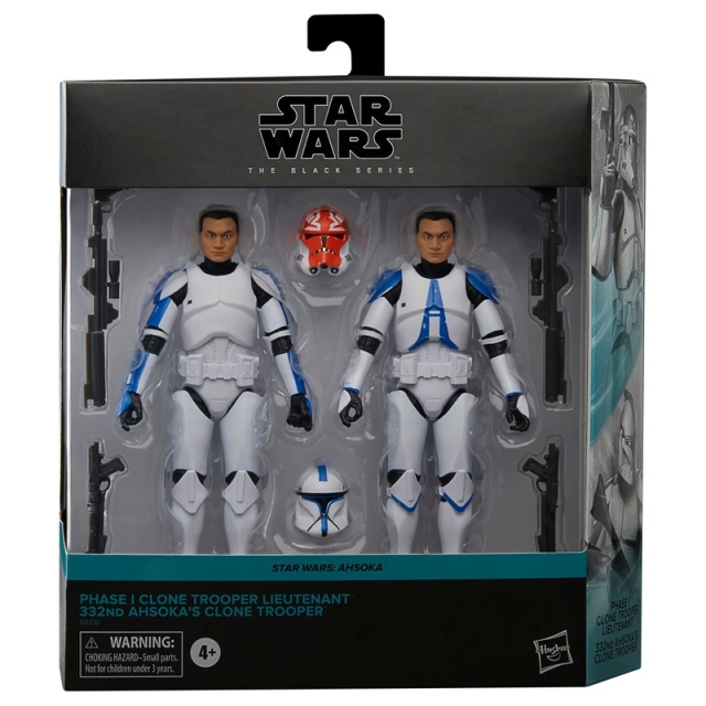 Phase I Clone Trooper Lieutenant and 332nd Ahsoka’s Clone Trooper | Star Wars: Ahsoka | Star Wars The Black Series
