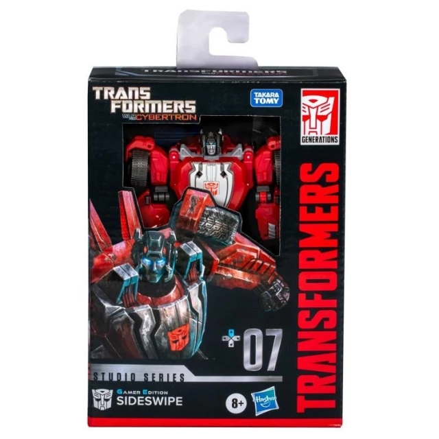Deluxe Class 07 Sideswipe Gamer Edition | Transformers Generations War for Cybertron