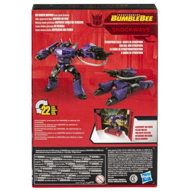 110 Shockwave Voyager Class | Transformers Studio Series | Transformers: Bumblebee