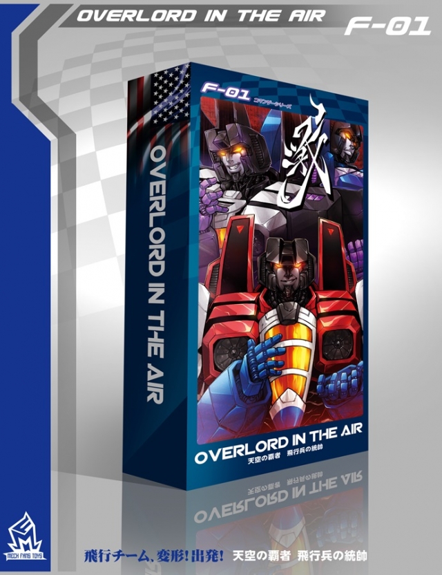 F-01 Overlord In The Air Set of 3 | MFT Transformation | Mechanic Toys