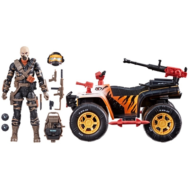 Tiger Force Wreckage and Tiger Paw ATV 6-Inch Scale | G.I. Joe Classified Series