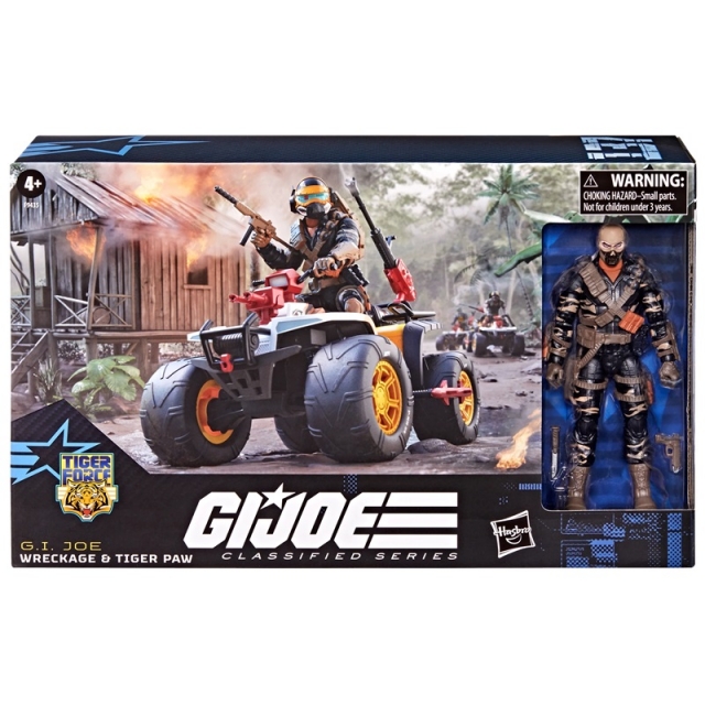 Tiger Force Wreckage and Tiger Paw ATV 6-Inch Scale | G.I. Joe Classified Series