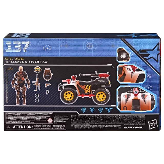 Tiger Force Wreckage and Tiger Paw ATV 6-Inch Scale | G.I. Joe Classified Series