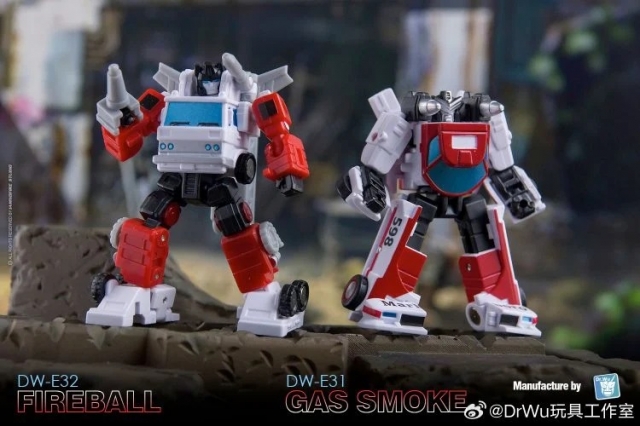DW-E31 Gas Smoke and DW-E32 Fireball Set of 2 | Dr. Wu