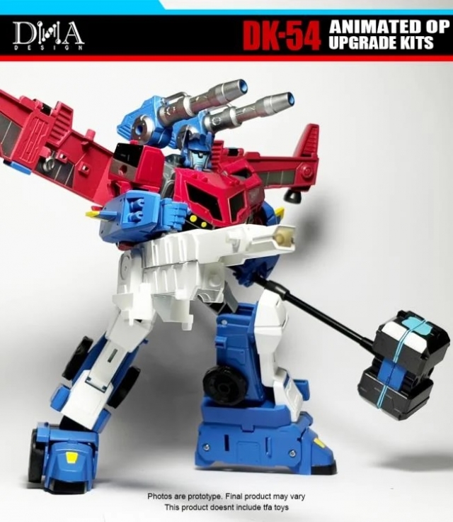 DK-54 Upgrade Kit for Transformers: Legacy United Animated Universe Optimus Prime | Dna Design | Upgrade Kit