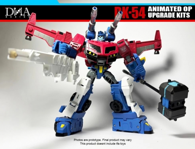 DK-54 Upgrade Kit for Transformers: Legacy United Animated Universe Optimus Prime | Dna Design | Upgrade Kit