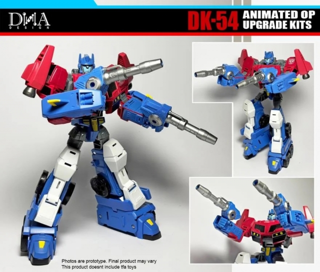 DK-54 Upgrade Kit for Transformers: Legacy United Animated Universe Optimus Prime | Dna Design | Upgrade Kit