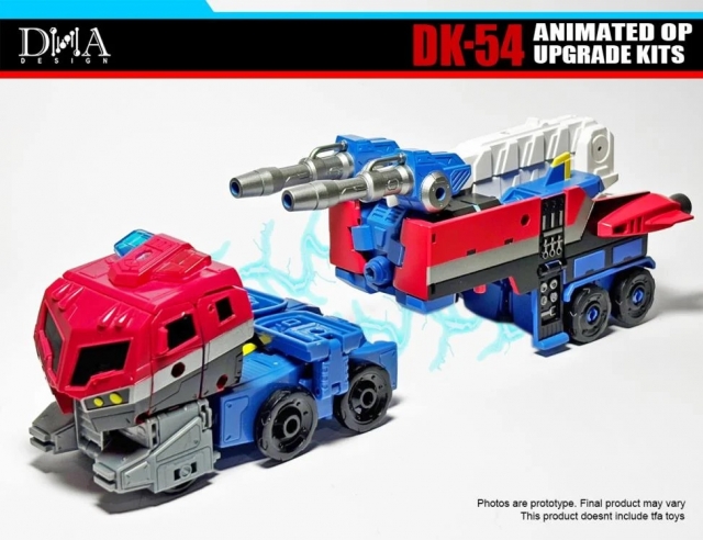 DK-54 Upgrade Kit for Transformers: Legacy United Animated Universe Optimus Prime | Dna Design | Upgrade Kit