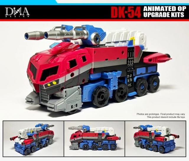 DK-54 Upgrade Kit for Transformers: Legacy United Animated Universe Optimus Prime | Dna Design | Upgrade Kit
