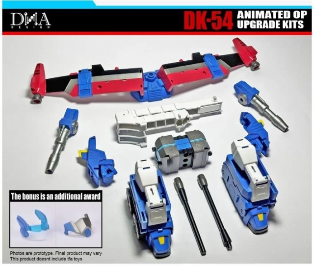 DK-54 Upgrade Kit for Transformers: Legacy United Animated Universe Optimus Prime | Dna Design | Upgrade Kit