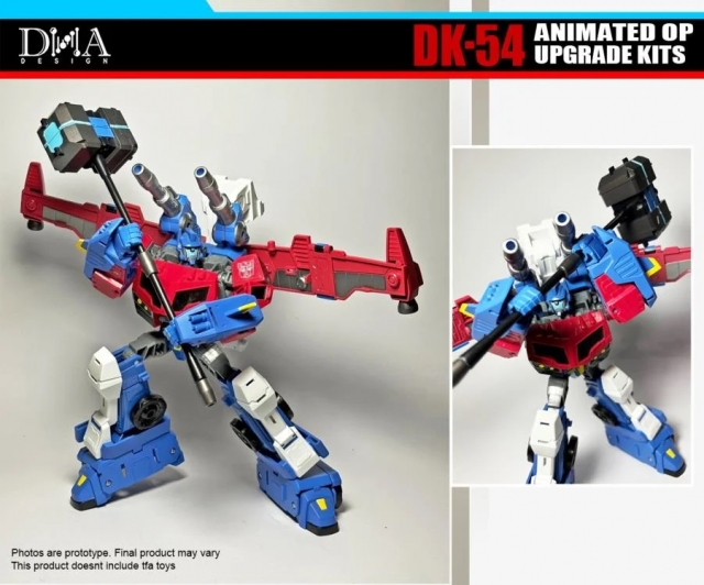 DK-54 Upgrade Kit for Transformers: Legacy United Animated Universe Optimus Prime | Dna Design | Upgrade Kit