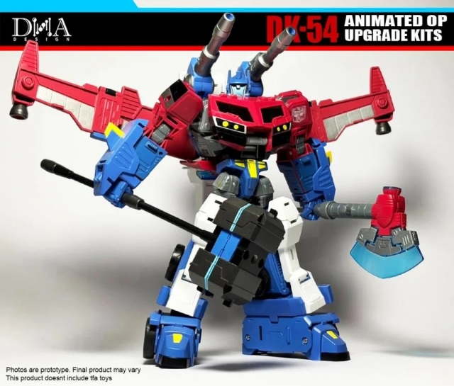 DK-54 Upgrade Kit for Transformers: Legacy United Animated Universe Optimus Prime | Dna Design | Upgrade Kit