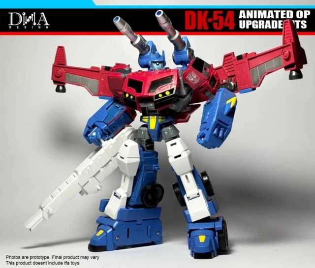 DK-54 Upgrade Kit for Transformers: Legacy United Animated Universe Optimus Prime | Dna Design | Upgrade Kit