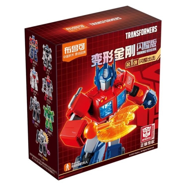 G1 Shining Version Vol.1 Box of 6 Blind Box Model Kits | Transformers | Blokees