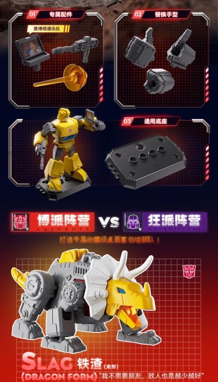 G1 Galaxy Version Vol. 3 Box of 9 Blind Box Model Kits | Transformers | Blokees