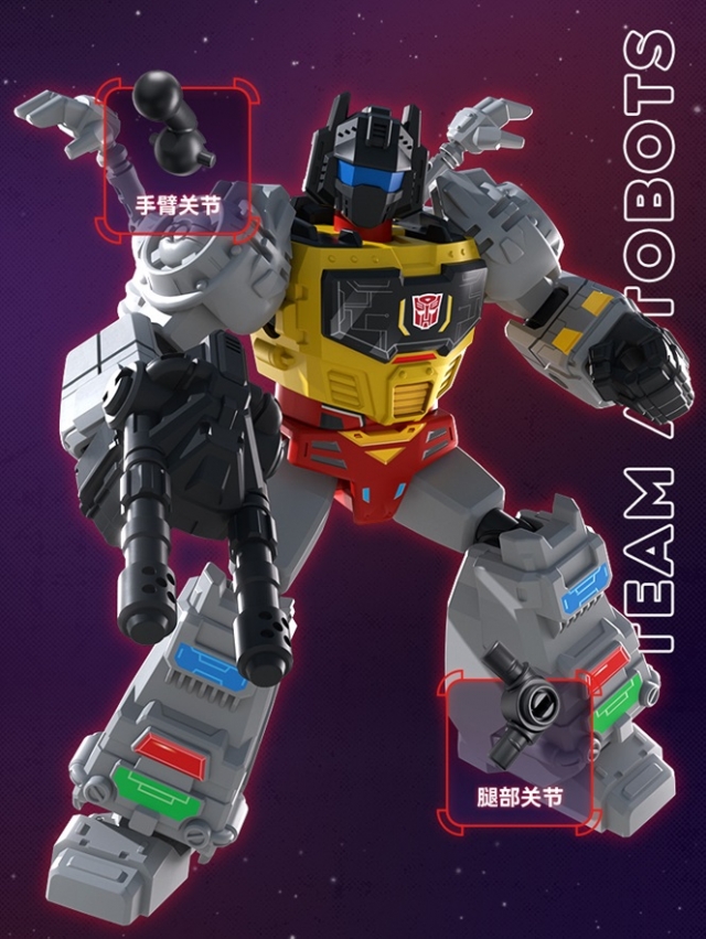 G1 Galaxy Version Vol. 2 Box of 9 Blind Box Model Kits | Transformers | Blokees