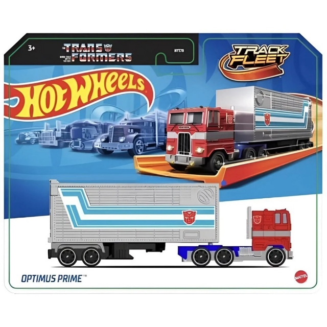 Optimus Prime Track Fleet | Transformers, Hot Wheels | Mattel