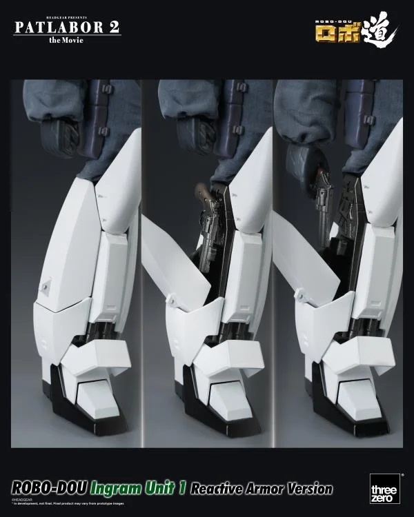 Ingram Unit 1 Reactive Armor Version ROBO-DOU Collectible Figure | Patlabor 2: The Movie | threezero