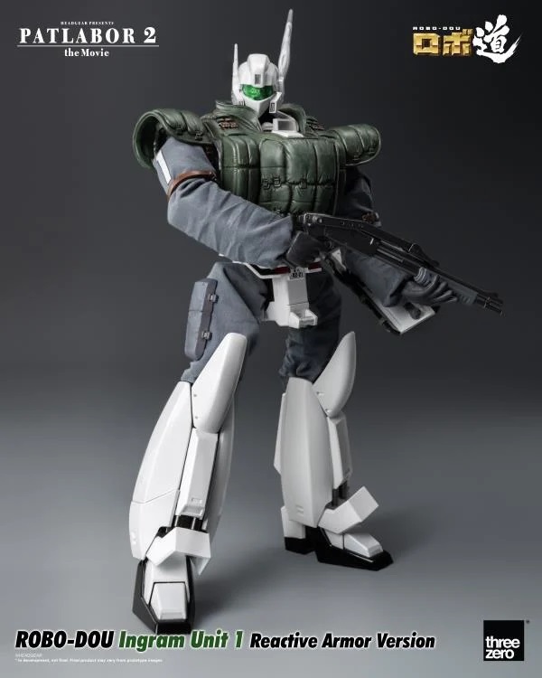 Ingram Unit 1 Reactive Armor Version ROBO-DOU Collectible Figure | Patlabor 2: The Movie | threezero