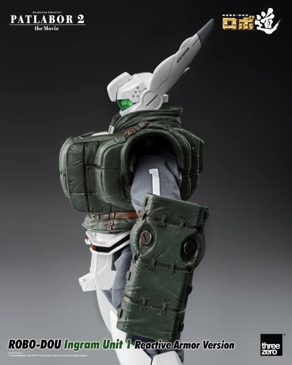 Ingram Unit 1 Reactive Armor Version ROBO-DOU Collectible Figure | Patlabor 2: The Movie | threezero