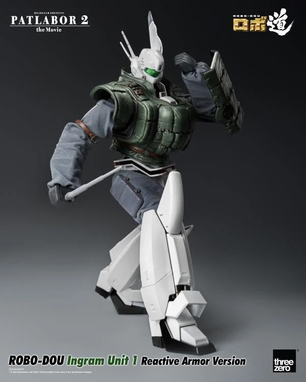 Ingram Unit 1 Reactive Armor Version ROBO-DOU Collectible Figure | Patlabor 2: The Movie | threezero