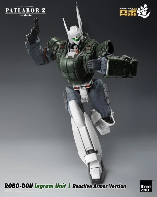 Ingram Unit 1 Reactive Armor Version ROBO-DOU Collectible Figure | Patlabor 2: The Movie | threezero