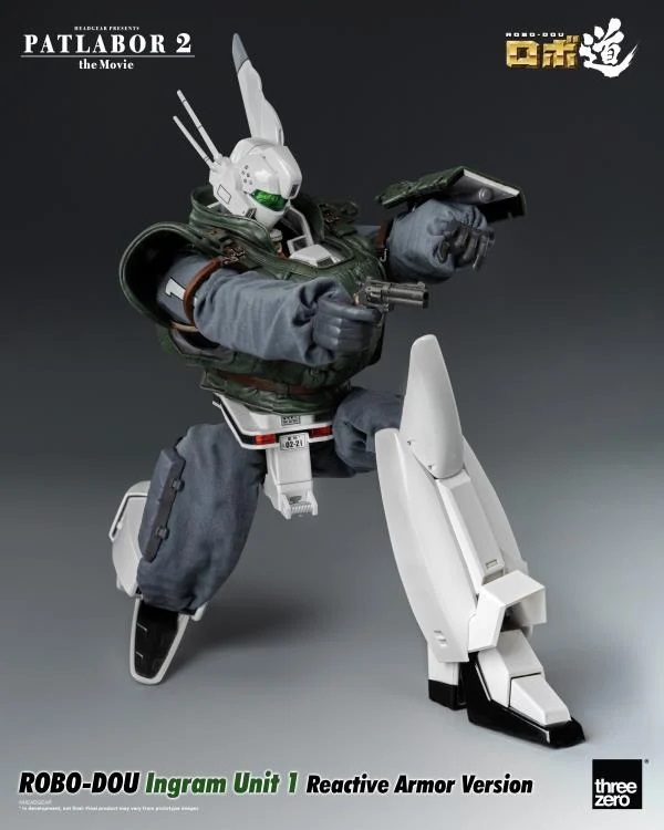 Ingram Unit 1 Reactive Armor Version ROBO-DOU Collectible Figure | Patlabor 2: The Movie | threezero