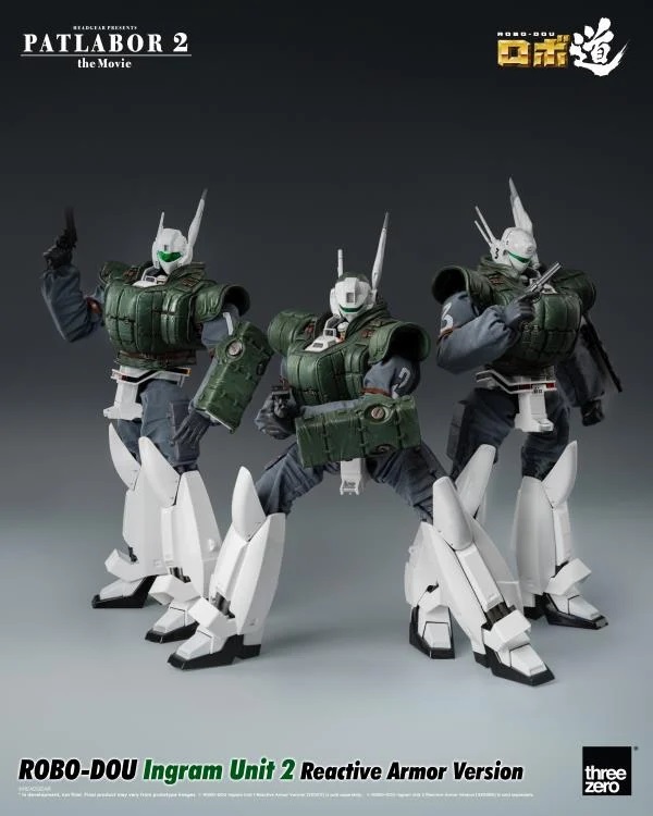 Ingram Unit 2 Reactive Armor Version ROBO-DOU Collectible Figure | Patlabor 2: The Movie | threezero