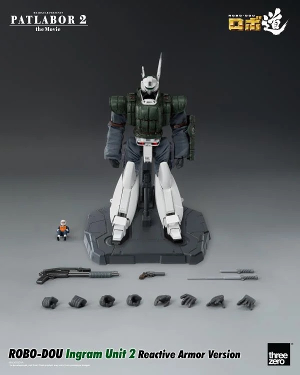 Ingram Unit 2 Reactive Armor Version ROBO-DOU Collectible Figure | Patlabor 2: The Movie | threezero