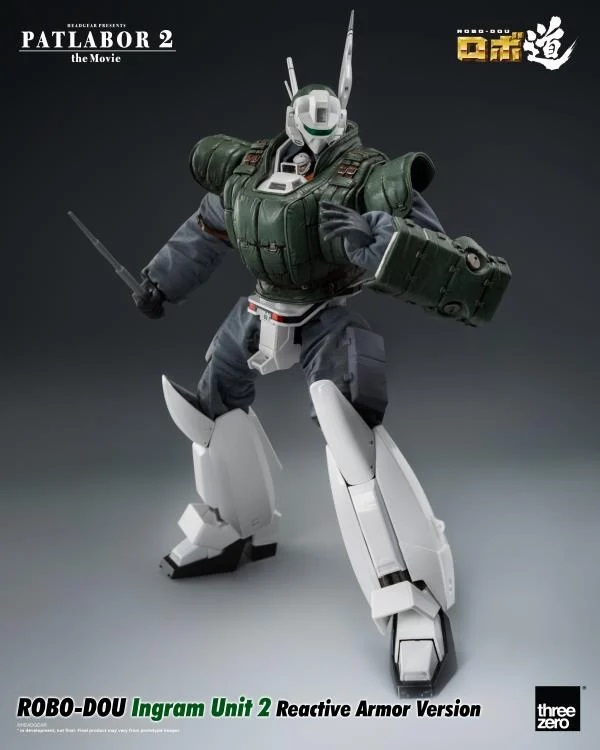 Ingram Unit 2 Reactive Armor Version ROBO-DOU Collectible Figure | Patlabor 2: The Movie | threezero