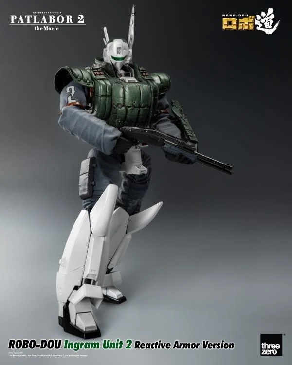 Ingram Unit 2 Reactive Armor Version ROBO-DOU Collectible Figure | Patlabor 2: The Movie | threezero