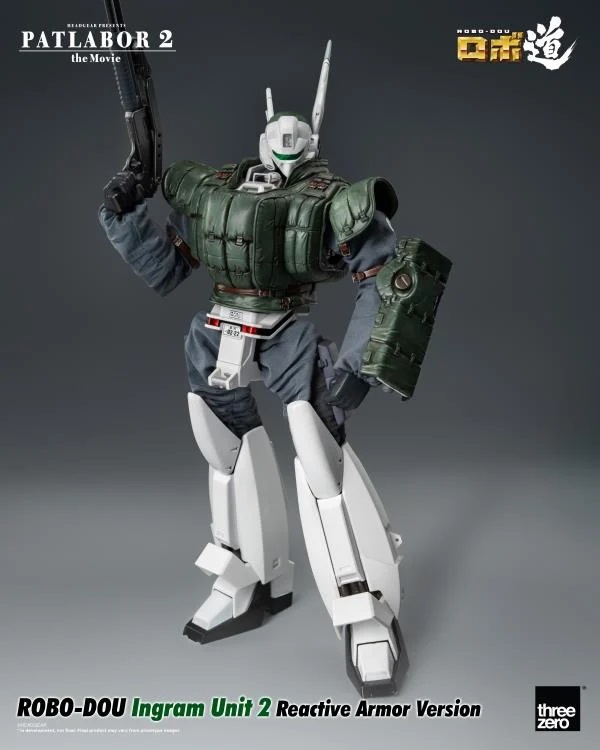 Ingram Unit 2 Reactive Armor Version ROBO-DOU Collectible Figure | Patlabor 2: The Movie | threezero