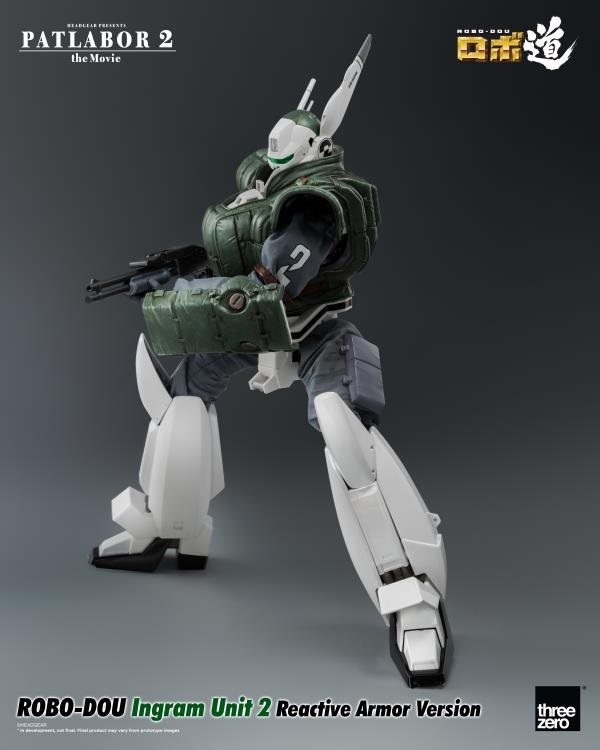 Ingram Unit 2 Reactive Armor Version ROBO-DOU Collectible Figure | Patlabor 2: The Movie | threezero