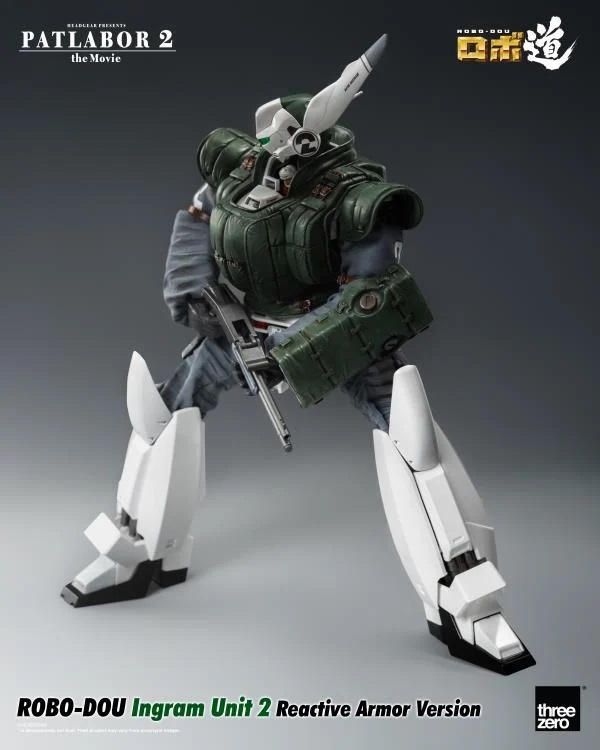 Ingram Unit 2 Reactive Armor Version ROBO-DOU Collectible Figure | Patlabor 2: The Movie | threezero