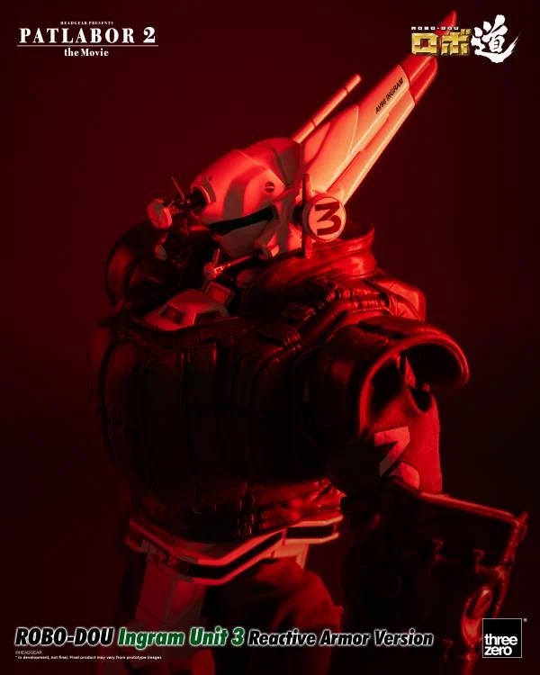 Ingram Unit 3 Reactive Armor Version ROBO-DOU Collectible Figure | Patlabor 2: The Movie | threezero