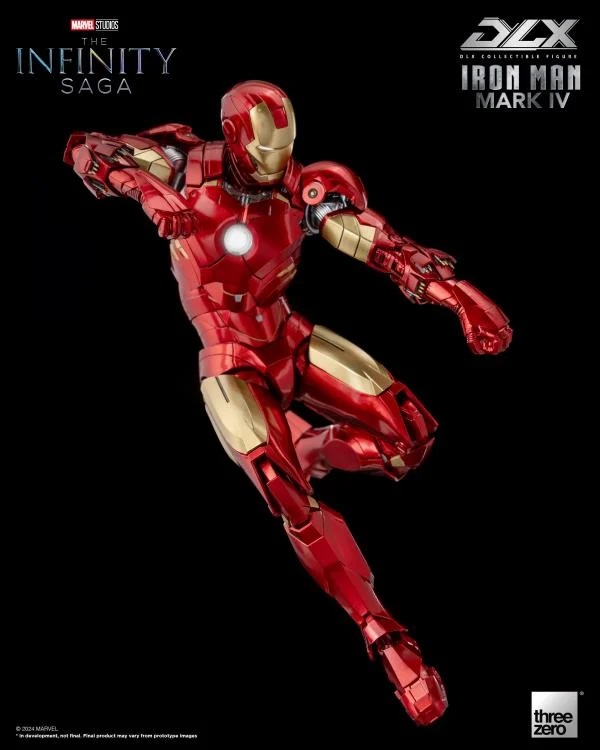 Iron Man Mark 4 DLX 1/12 Scale Collectible Figure | Avengers: Infinity Saga | threezero