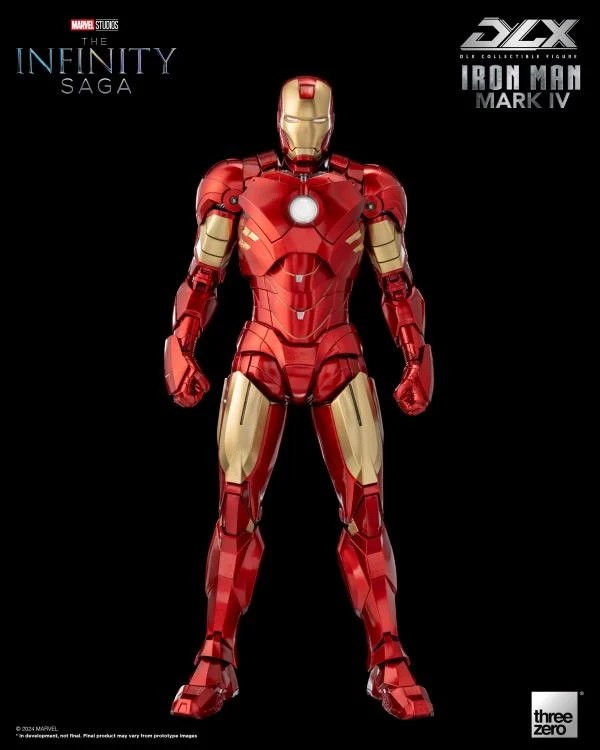 Iron Man Mark 4 DLX 1/12 Scale Collectible Figure | Avengers: Infinity Saga | threezero