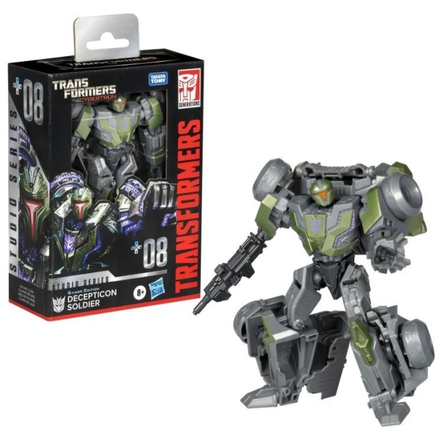 Deluxe Class 08 Decepticon Soldier Gamer Edition | Transformers Generations War for Cybertron