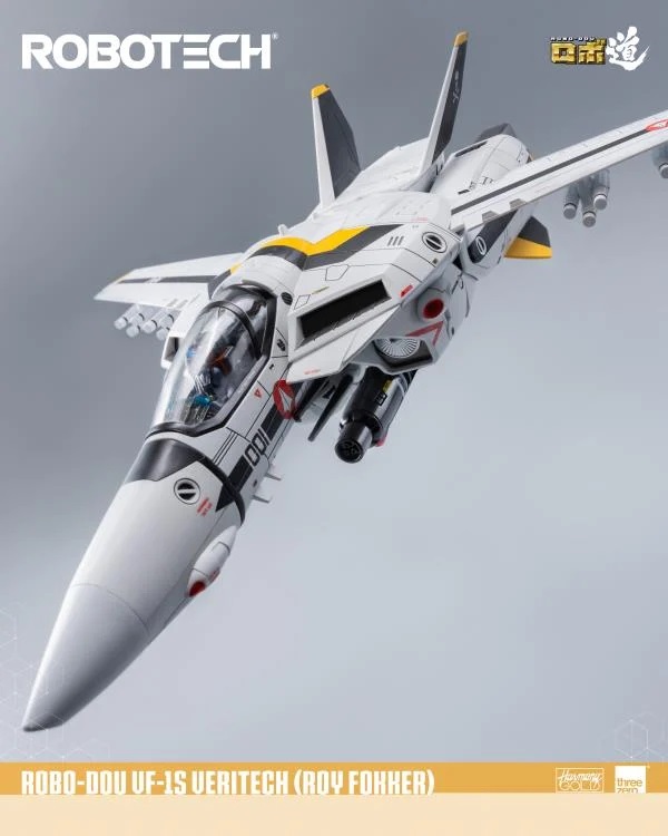 VF-1S Veritech Roy Fokker ROBO-DOU | Robotech | threezero