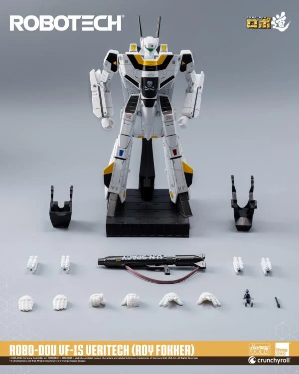VF-1S Veritech Roy Fokker ROBO-DOU | Robotech | threezero