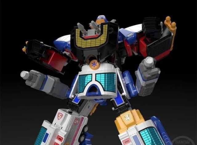 LinerBoy Super Mini-Pla Model Kit | KyuuKyuu Sentai GoGoFive | Bandai Spirits