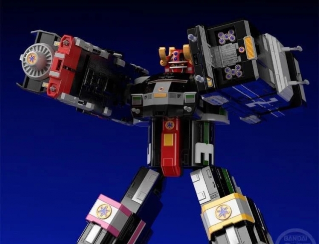 Grand Liner Super Mini-Pla Model Kit | KyuuKyuu Sentai GoGoFive | Bandai Spirits
