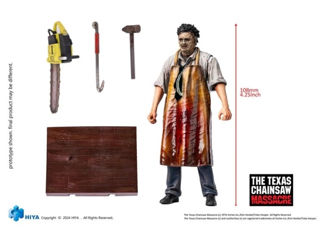 Leatherface 1/8 Scale Exquisite Mini | The Texas Chainsaw Massacre (1974) | Hiya Toys
