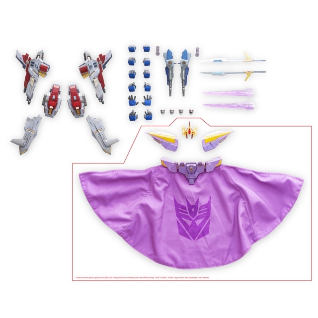 Starscream with Bonus | Transformers Kuro Kara Kuri | Flame Toys
