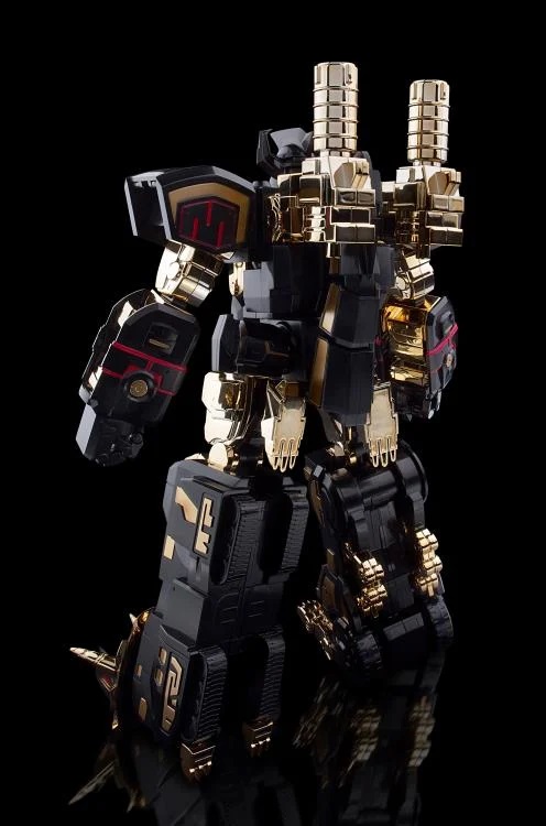 Megazord Black Limited Version Model Kit | Mighty Morphin Power Rangers Furai Model | Flame Toys