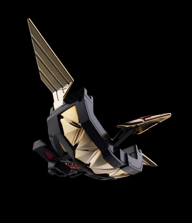 Megazord Black Limited Version Model Kit | Mighty Morphin Power Rangers Furai Model | Flame Toys
