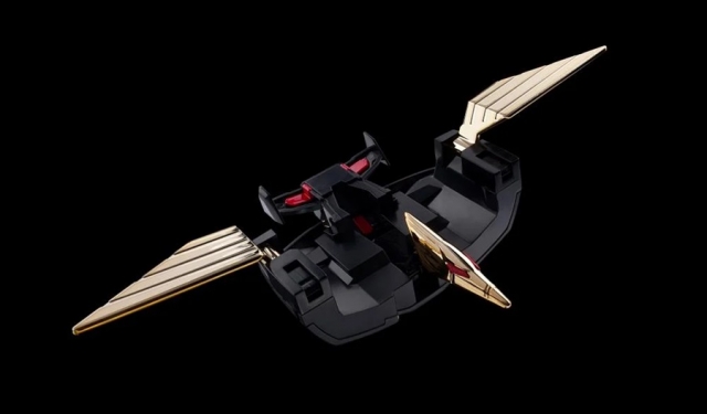 Megazord Black Limited Version Model Kit | Mighty Morphin Power Rangers Furai Model | Flame Toys